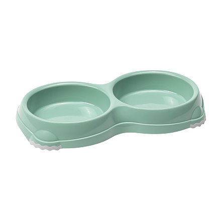 Moderna Voer- en Drinkbak Smarty Mintgroen 2 x 200 ml