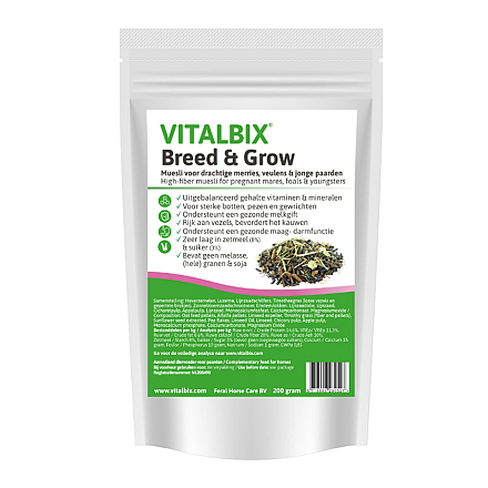 Vitalbix Breed & Grow Proefverpakking 200 gr