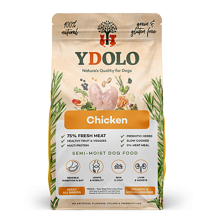 YDOLO Hondenvoer Healthy & Fresh Chicken 2,5 kg