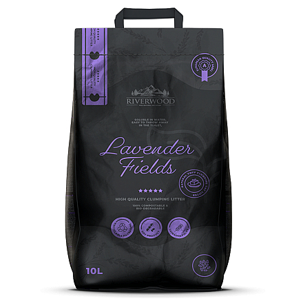 Riverwood Kattenbakvulling Tofu Lavender Fields 10 ltr
