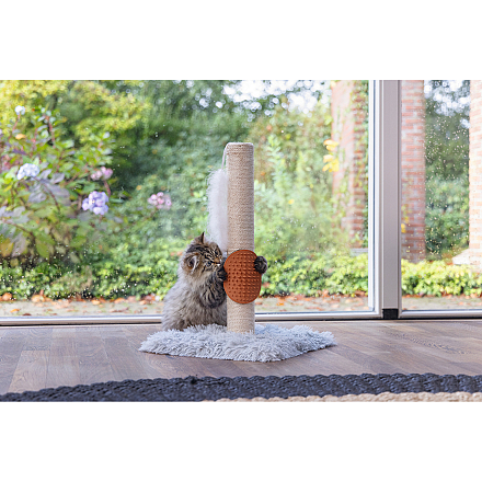 Beeztees Kitten Massageborstel Terracotta