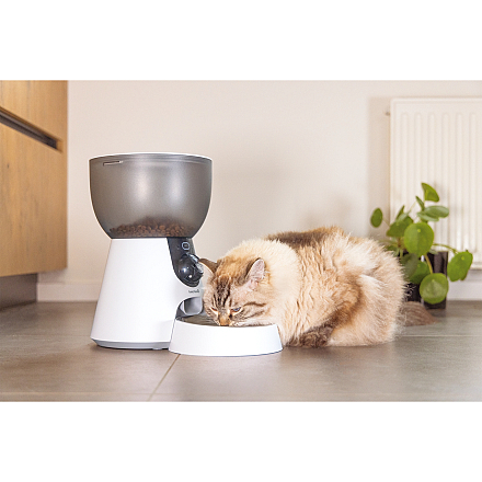 Beeztees Smart Voerbak Cam Wit 4 ltr