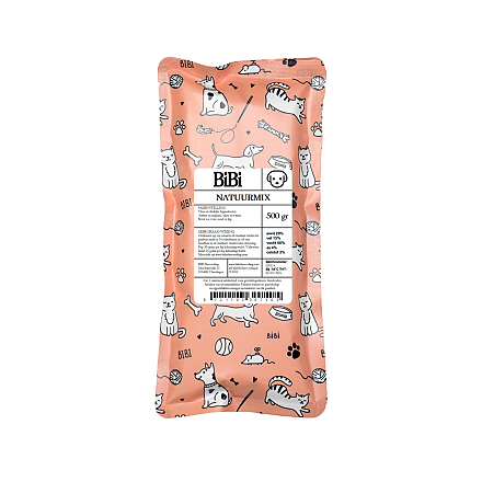 Bibi Natuurmix Hond 500 gr