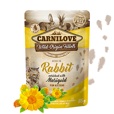 Carnilove Cat Pouch Rabbit 85 gr