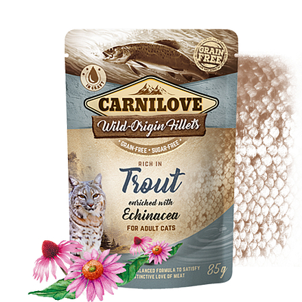 Carnilove Cat Pouch Trout 85 gr