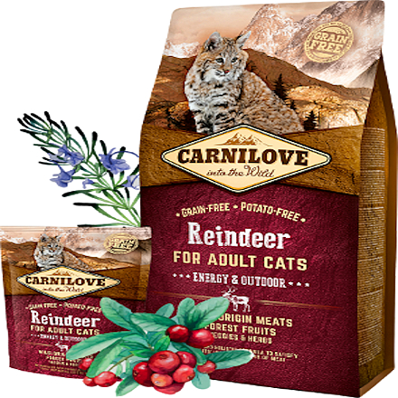 Carnilove Reindeer Energy & Outdoor <br>400 gr