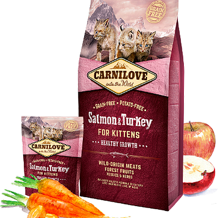 Carnilove Salmon & Turkey Kittens 400 gr