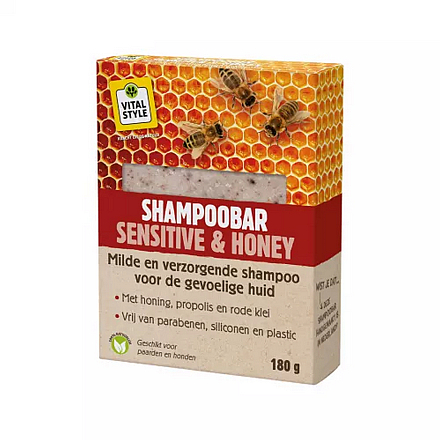 VITALstyle Shampoobar Sensitive & Honey <br>180 gr