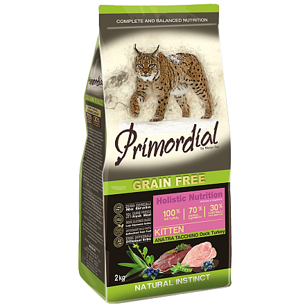 Primordial Kitten Duck & Turkey 400 gr