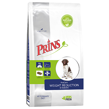 Prins Hondenvoer ProCare Veterinary Diet Pressed Weight Reduction & Diabetic 3 kg