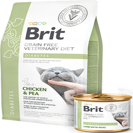 Brit GF VD Kattenvoer Diabetes 5 kg