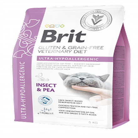 Brit GF VD Kattenvoer Ultra-Hypoallergenic <br>5 kg