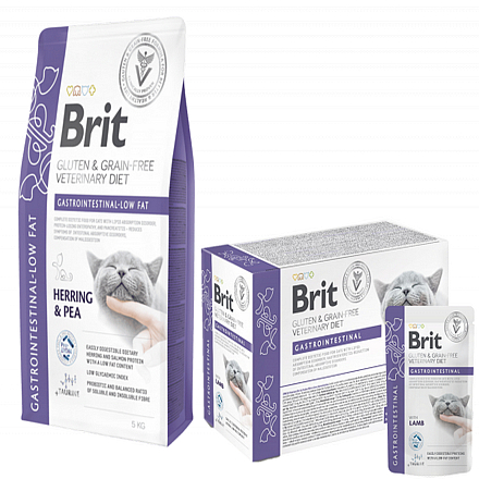 Brit GF VD Hondenvoer Gastrointestinal-Low Fat 400 gr