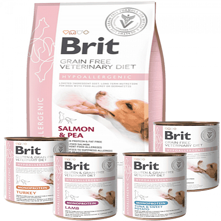 Brit GF VD Hondenvoer Hypoallergenic 12 kg