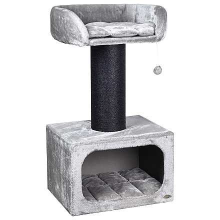 Boony Krabpaal Sasso XXL Grijs/Zwart 110 cm