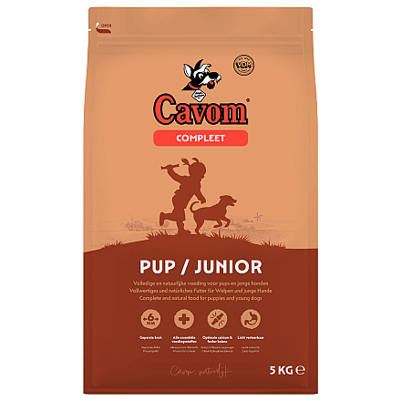 Cavom hondenvoer Compleet Pup/Junior <br>5 kg