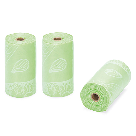 Beeztees Poepzakjes Afbreekbaar Limoen <br>12 x 15 st