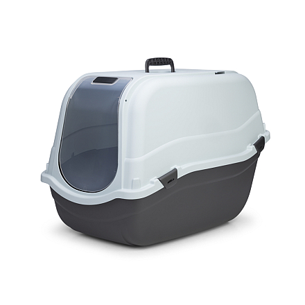 Beeztees Kattenbak Romeo Maxi Eco Lichtblauw/Zwart