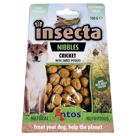 Antos Insecta Krekel & Zoete Aardappel 100 gr