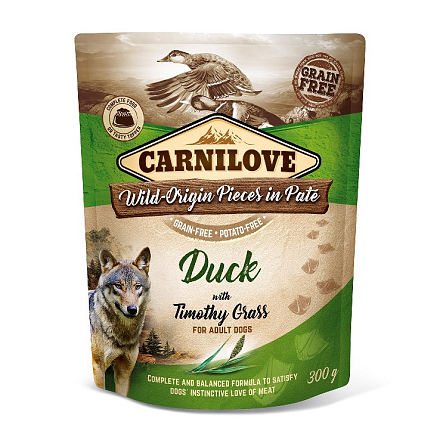 Carnilove Duck with Timothy Grass 300 gr