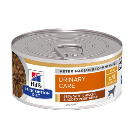 Hill's Prescription Diet c/d Multicare Kip & Groenten 156 gr