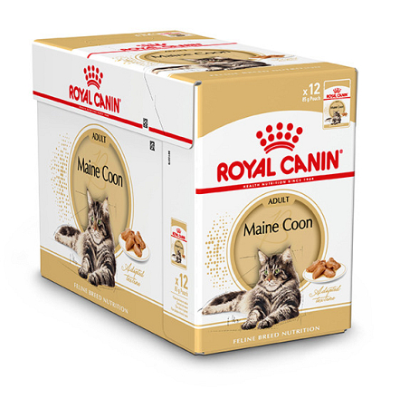 Royal Canin Kattenvoer Maine Coon Adult <br>12 x 85 gr