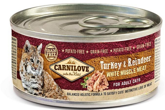 Carnilove Turkey & Reindeer 100 gr