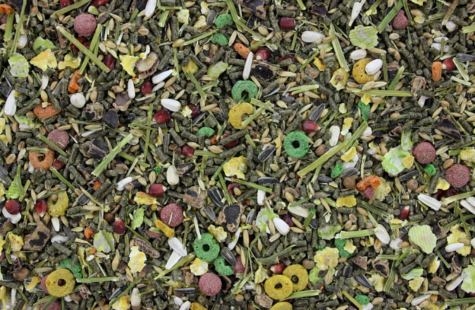 Konijnenvoer Natuur Gemengd 750 gr