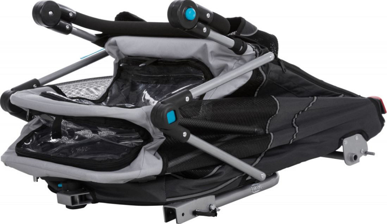 TRIXIE Opvouwbare Hondenfietskar Grijs