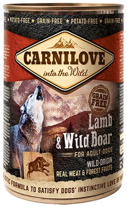 Carnilove Lamb & Wild Boar 400 gr